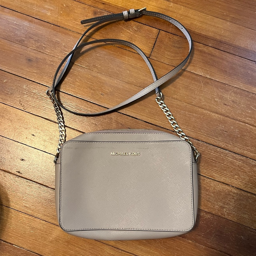 Champagne Michael Kors purse